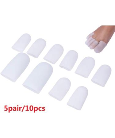 FOMIYES 15 Pairs Gel Toe Caps - Callus & Blister Silicone Protectors for Women/Men - Buy Online on SooperMarket.com