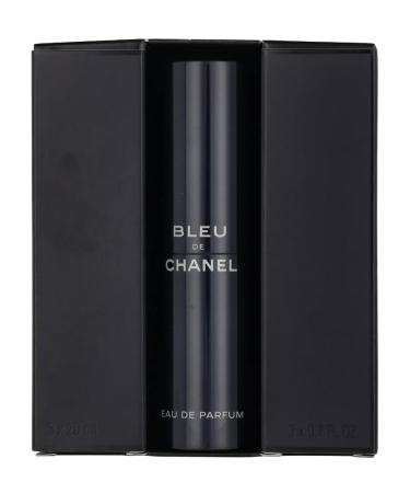 CHANEL Bleu De Eau De Parfum Travel Spray for Men 3 X 0.7 Oz 2.1 Fl Oz 3 pc set (purse spray) - Buy Online on SooperMarket.com