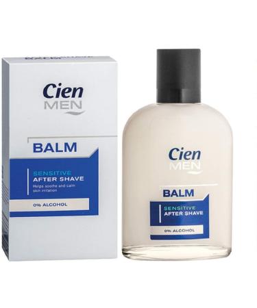 Cien Men Sensitive After Shave Balm - 0% Alcohol 100ml | Soothing & Hydrating Shave Care for Men - Buy Online on SooperMarket.com