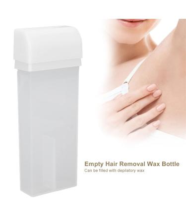 Empty Hair Removal Wax Bottle - Refillable Depilatory Wax Container for Home & Beauty Salon Accessories - Buy Online on SooperMarket.com
