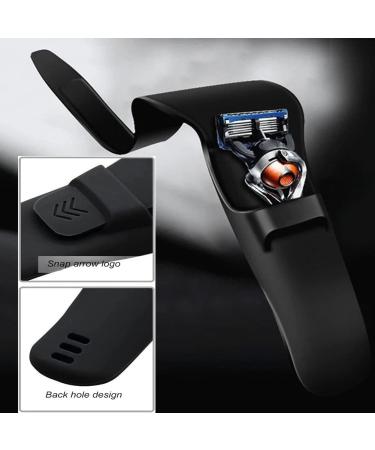 Travel Case for Razors | Silicone Protective Cover | Portable Black Razor Case - Buy Online on SooperMarket.com