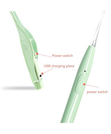 USB Kids Ear Cleaner Kit | Gentle Earwax Removal Tool for Travel | Rechargeable Spoon - Buy Online on SooperMarket.com