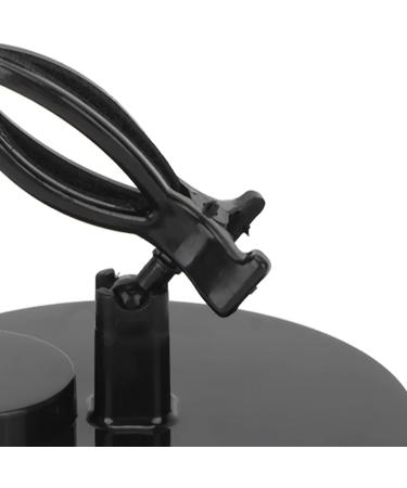 Nail Polish Bottle Holder Stand with Tilter Function Anti-Spill and Prevent Fall Off Nail Gel Fixing Clip for Manicure Painting (Wide Base)(Black) - Buy Online on SooperMarket.com