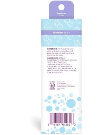 Boogie Fizzies Kids Bath Bombs with Lavender - 2.8 oz, Pack of 3 - Made with Aloe and Calming Vapors - Buy Online on SooperMarket.com