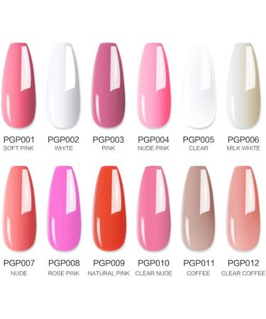 LOUMMRCY PolyGel Nail Kit All-in-One Starter Set for Nail Extensions & Art | 8 Pieces French Nail DIY Kit for Beginners & Home Manicure - Buy Online on SooperMarket.com