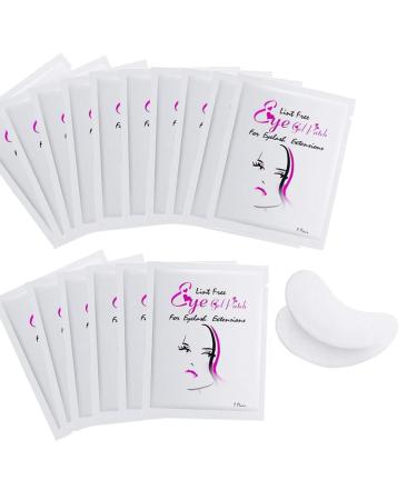 Under Eye Gel Pads 50 Pair Eyelash Extension Pads False Eyelash Lash Extension Makeup Eye Gel Patches for Pro Salon and Individual (50 Pair)
