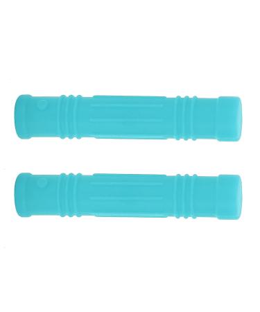 Sky-Blue Sensory Pencil Set - Silicone Pencils for Autism & ADHD - Oral Fixation Toys for Toddlers | Ideal for Sensory Needs - Buy Online on SooperMarket.com