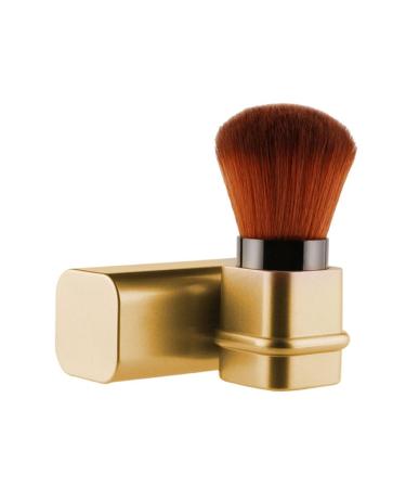 BEALIFE Face Retractable Makeup Brush Portable Reusable Facial Foundation Powder Brushes Female Brushing Tool Makeup Tools Gold