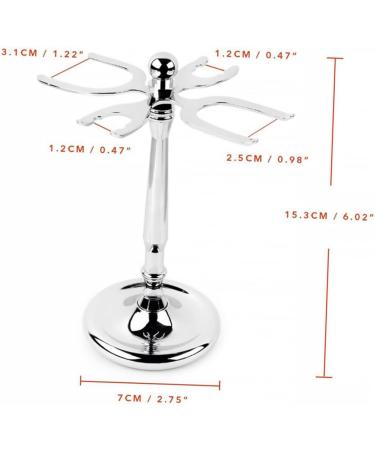 Didiseaon Stainless Steel Beard Brush Holder & Razor Stand - Organizer for Men s Shaving Accessories - Buy Online on SooperMarket.com