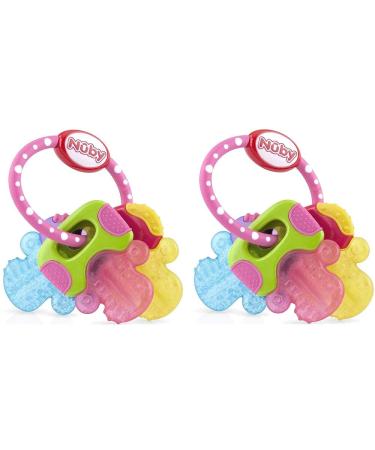 Nuby Ice Gel Teether Keys (2 Count Blue) - Buy Online on SooperMarket.com