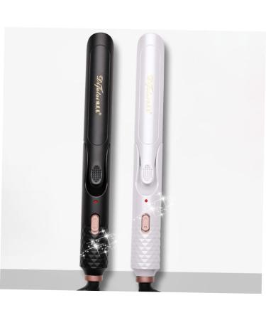 BELLIFFY 1pc Curling Iron Hair Straightener Brush Curling Wand Hair Straightening Comb Hair Curler Black 29.00X3.00X3.00CM Black - Buy Online on SooperMarket.com