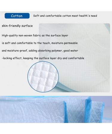 40 Count Dog Training Pads Extra Large Puppy Pads Disposable Absorbent & Leak-Proof XL Pet Pee Pads Housebreaking Supplies for Large Dogs Puppies Cats Rabbits and Kids - 36x32 Inch Blue - Buy Online on SooperMarket.com