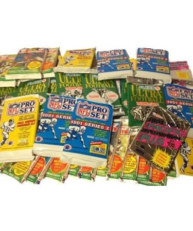 Vintage NFL Football Cards Sealed Wax Packs - Ideal for New Collectors - 300 Cards - Buy Online on SooperMarket.com