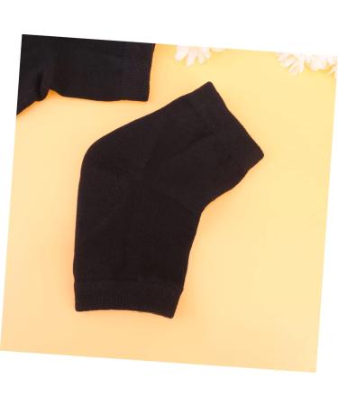 minkissy 4 Pairs Crack Heel Socks Gel Lined Socks Heel Sleeves Protectors Silicone Socks Moisturizing Socks Lined Socks Men Gel Spa Socks Ankle Socks Casual Socks Men and Women Anti-Crack - Buy Online on SooperMarket.com