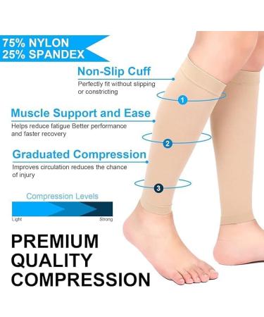 Medical Compression Socks for Women - Two-Stage Elastic Varicose Vein Support Ideal for Running & Sports - XL Size - Buy Online on SooperMarket.com