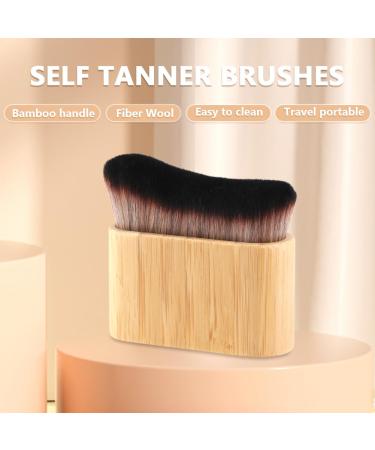 Self Tanner Brush | Multi-Functional Kabuki Brush for Face & Body | Achieve a Natural Golden Complexion - Buy Online on SooperMarket.com