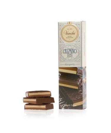 Venchi - Double-Flavoured Cremino Chocolate Bar 200 g - Gluten Free