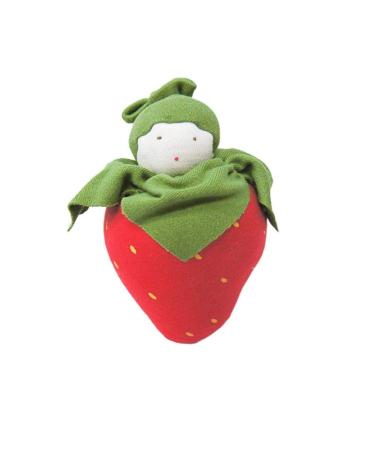 Under the Nile Organic Cotton Stuffed Fruit or Vegetable (Strawberry)