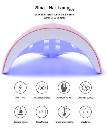 UV Gel Nail Lamp UV Nail Dryer LED Light For Gel Polish Timers Professional Nail Art Accessories Curing Nail Dryers Uv Led Nail Lamp Usb - Buy Online on SooperMarket.com