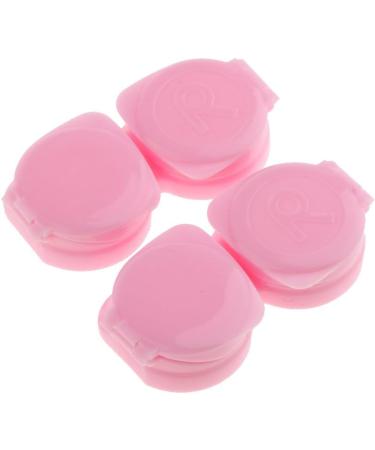 LOVIVER Contact Lens Case Storage Soaking Mini Travel Eyecare Kit R Marked 10 Pcs - Pink as described - Buy Online on SooperMarket.com