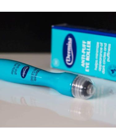 Dermisa Eye Roller for Puffy Eyes - Anti-Puff Dark Circle Treatment with Caffeine & Peppermint - Brightens Skin, Made in USA - 0.5 Fl Oz - Buy Online on SooperMarket.com