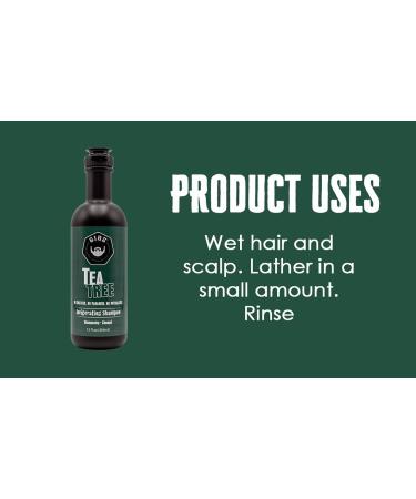 GIBS Grooming Tea Tree Shampoo 12 fl. oz. - Revitalize & Cleanse Hair Naturally - Buy Online on SooperMarket.com
