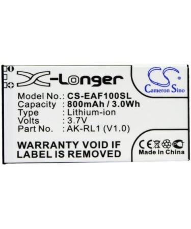 PRUVA Battery for Emporia RL1 & VF1C - 800mAh Compatible with P/N: AK-RL1 AK-RL1 (V1.0) | International Shipping Available - Buy Online on SooperMarket.com