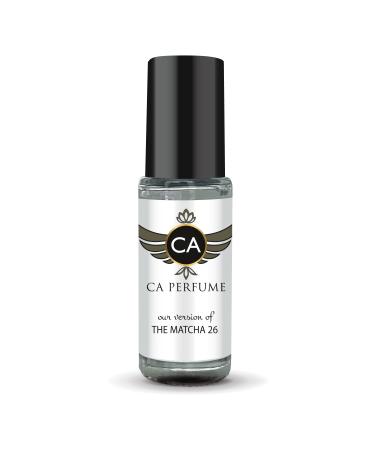 CA Perfume Impression of Le L The Matcha 26 For Women & Men Replica Fragrance Body Oil Dupes Alcohol-Free Aromatherapy Sample Travel Size Concentrated Long Lasting Attar Roll-On 0.14 Fl Oz/4ml-X1