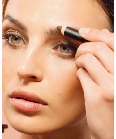 Deborah Milano 24-Hours Brow Fiber Pencil 01 Blonde | Waterproof Durable Eyebrow Pencil with Natural Fibers | Voluminous Finish 0.3g - Buy Internationally - Buy Online on SooperMarket.com