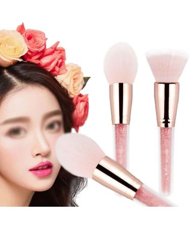 Buy DFHBFG Set of 4 Quicksand Beauty Tools - Crystal Handle Makeup Brushes with Nylon Bristles | International Shipping Available - Buy Online on SooperMarket.com