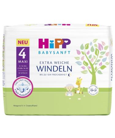 Hipp Babysanft diapers maxi 4 singles