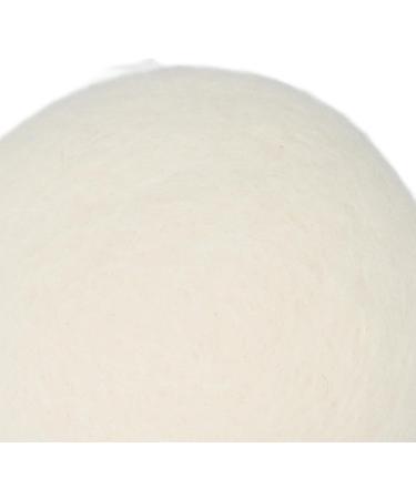 Fabric Softener Ball Skin Friendly 6 Pieces Static Reduction Safe Reusable Wool Drying Balls Bag Packed for Clothes (6cm) - Buy Online on SooperMarket.com