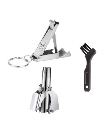 Housoutil 1set Set Nose Hair Scissors Nose Hair Clipper Nose Hair Removal Trimmer Nose Hair Trimmer Nose Hair Removal Clipper Nail Cutter Nose Hair Grooming Trimmer Nose Hair Remover