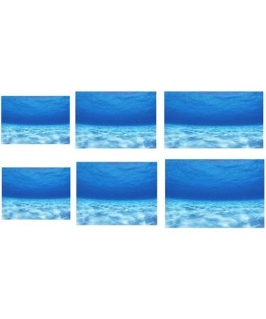 LOVIVER Side Tank Background Underwater Tank Background Poster Backdrop Decoration Paper 61x30cm - Buy Online on SooperMarket.com