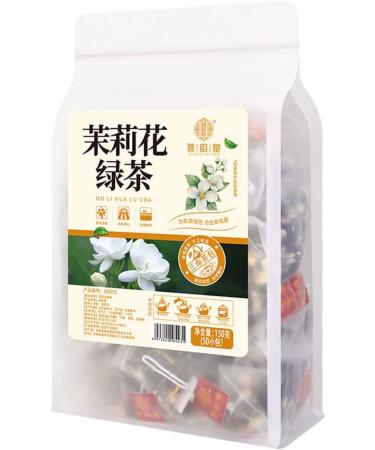 Jasmine Green Tea Bags 5.29oz Jasmine Scented Green Tea Green Tea With Jasmine 150g - Buy Online on SooperMarket.com