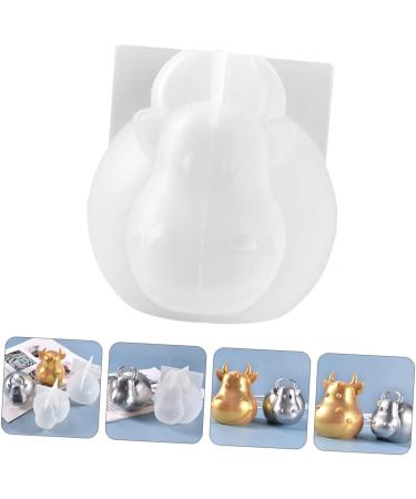 STOBOK 3pcs Animal Fudge Clear Silica Chocolate Gel Handmade Head Craft Adornment Crystal Art Shaped Whitex3pcs 6.9X7.2CMx3pcs - Buy Online on SooperMarket.com