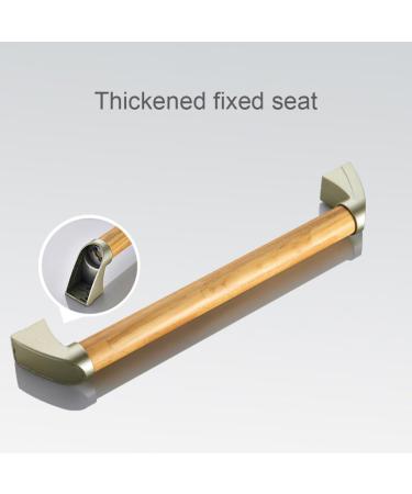 Shower Grab Bar Wooden Bathroom Balance Hand Grips Non Slip Safety Handrail 17inch armrest - Buy Online on SooperMarket.com