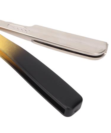 Premium Straight Edge Razor for Men - Manual Hair Cutting Trimmer & Gradient Blade for Eyebrows & Beards - Silver - Buy Online on SooperMarket.com