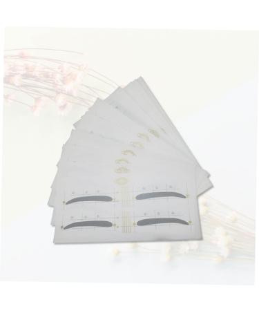 Beavorty 24 Pcs 48 Easy Eyebrow Stencil Eyebrow Shaping Stencils Eyebrow Makeup Tools Card - Buy Online on SooperMarket.com