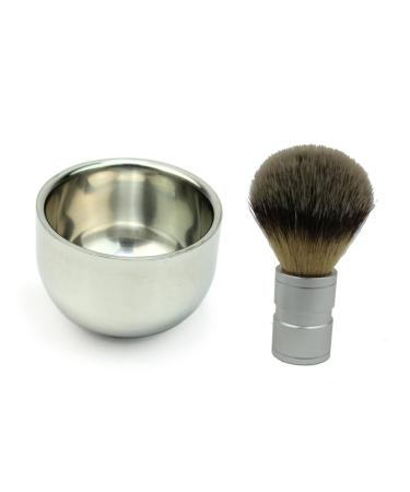 Cabilock 2-Pack Unbreakable Shaving Soap Containers | Men's Beard Shaving Tools | Travel-Friendly Shaving Cup & Bowl for Razors & Brushes - Buy Online on SooperMarket.com