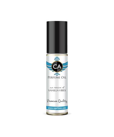 CA Perfume Impression of Vanilla Vibes For Women & Men Body Oil Dupes Roll-On 0.3 Fl Oz/10ml JULIETTE & GUN VANILLA VIBES IMPRESSION 0.33 Fl Oz (Pack of 1)