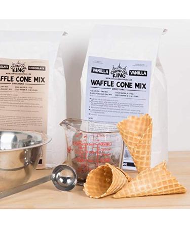 Carnival King Vanilla Waffle Cone Mix 5 lb. Bag