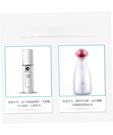 BELLIFFY Spray Humidifier Handy Sprayer Electric Face Mister Portable Humidifiers Portable Face Mister White - Buy Online on SooperMarket.com