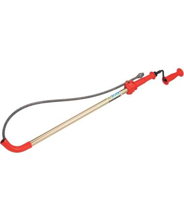 RIDGID 56658 Model K-6P Toilet Auger with Bulb Head & HG Plug Hole & Drain Unblocker by HG Cleaning Products + Hole & Drain Unblocker 1Litre - Buy Online on SooperMarket.com