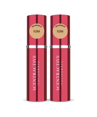 CA Perfume Impression of Flora For Women Replica Version Fragrance Dupes Concentrated Long Lasting Eau de Parfum Spray Refillable Atomizer Bottle 0.17 Fl Oz/5ml-X2 GCC FLORA IMPRESSION 0.34 Fl Oz (Pack of 1)