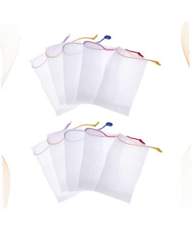 Cleansing Foaming Nets 20pcs Native Face Wash Soap Saver Pouch Soap Mesh Holder Bubble Net Handmade Soap Bath Soap Cleasing Milk Grid Natural Soap Mesh Bag Soap Mesh Pouch - Buy Online on SooperMarket.com