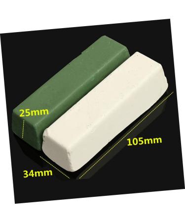 OSALADI Wax Strips 6 pcs Buffing Wax Polishing Wax Cutting Compound Wax Poloshing Wax polishing Paste Stainless Steel Greenx2pcs Size 1x2pcs - Buy Online on SooperMarket.com