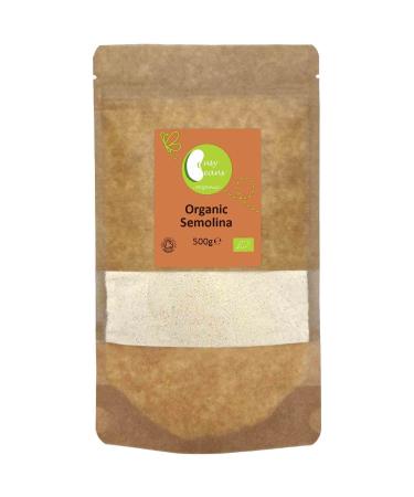 Organic Semolina - Certified Organic - by Busy Beans Organic (500g)