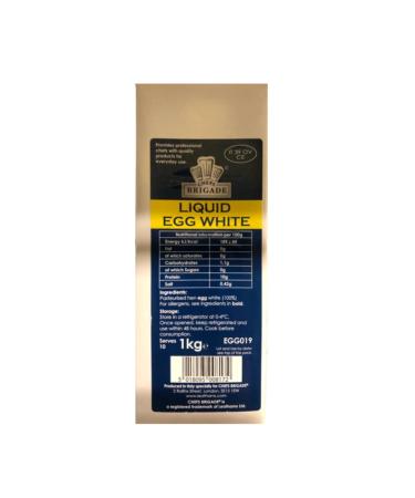 Chefs Brigade Liquid Egg White 1lt x 2