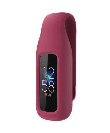 EEweca Clip for Fitbit Luxe, Clip Holder Compatible with Fitbit Luxe, Sangria
